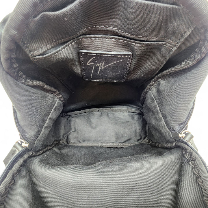 Giuseppe Zanotti Kilo XS Mini Backpack - Velvet - Black