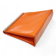 Giuseppe Zanotti Oversized Clutch - Patent Leather - Orange