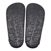 Dolce & Gabbana DG Logo Beachwear Slides - Rubber - Black 39