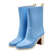 Christian Louboutin Loubirain Boots - PVC and Rubber - Blue 41