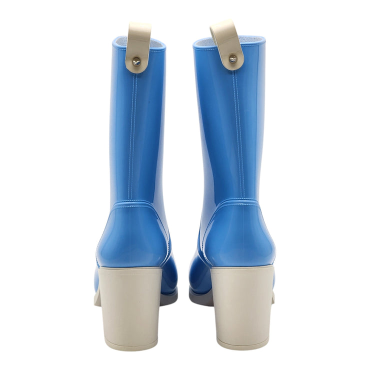 Christian Louboutin Loubirain Boots - PVC and Rubber - Blue 41