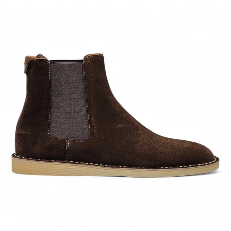 Dolce & Gabbana Ankle Boots - Suede - Brown 44