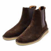 Dolce & Gabbana Ankle Boots - Suede - Brown 40