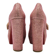 Christian Louboutin Bibibop Platform Peep Toe Pumps 140 - Pink 36