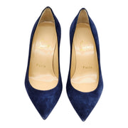 Christian Louboutin Pipina Wedges 55 - Suede - Night Blue 36