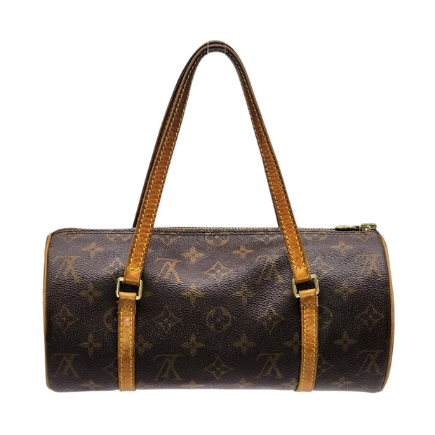 Louis Vuitton LV Monogram Papillon 26 Shoulder Bag - Coated Canvas - Brown