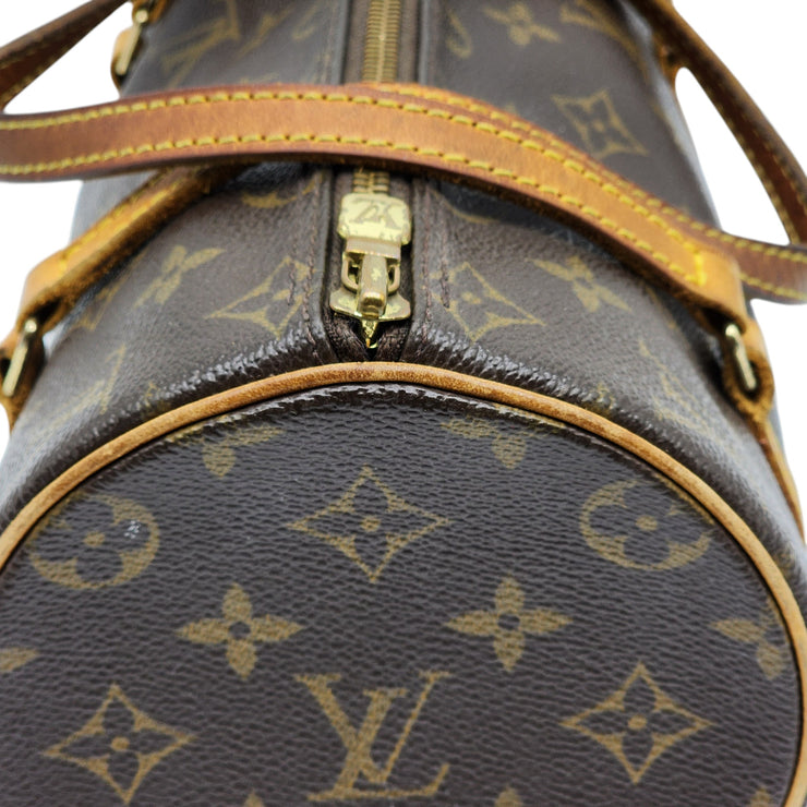 Louis Vuitton LV Monogram Papillon 26 Shoulder Bag - Coated Canvas - Brown