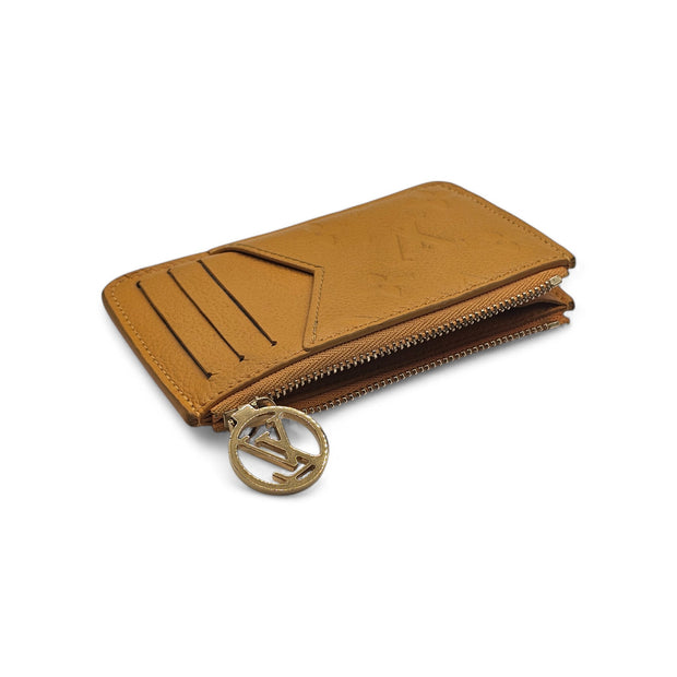 Louis Vuitton Romy Monogram Empreinte Card Case M11412 - Leather - Yellow