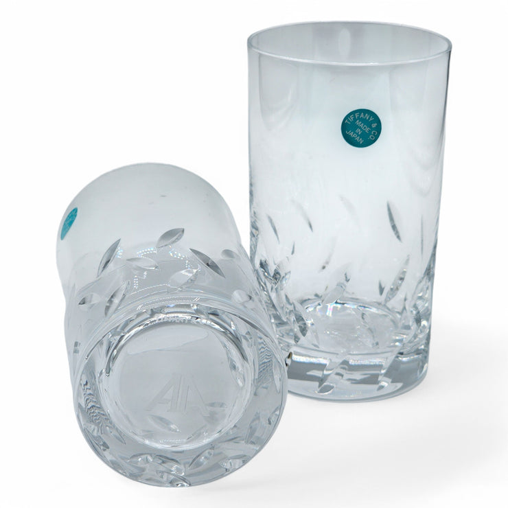 Tiffany & Co. Highball Glasses Set with box.