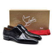 Christian Louboutin Cortomale Derby Shoes - Leather - Black - 42.5