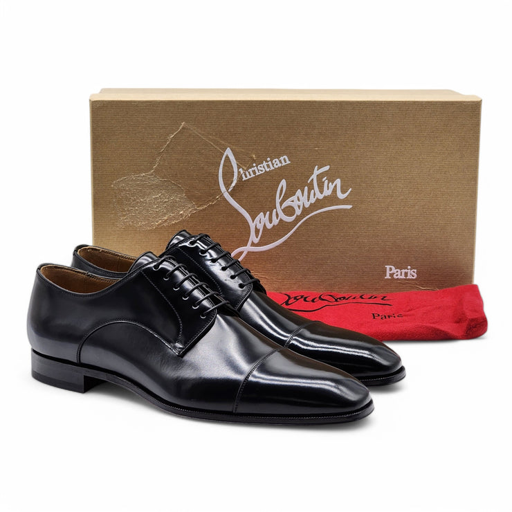 Christian Louboutin Cortomale Derby Shoes - Leather - Black - 42.5