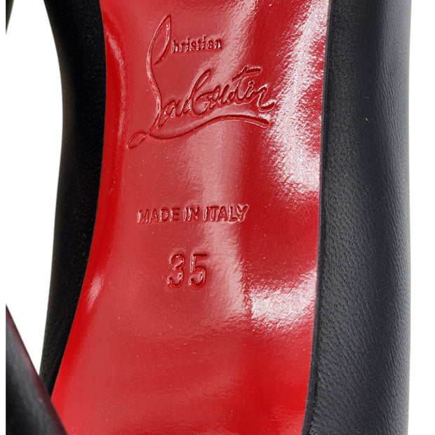 Christian Louboutin Pigalle Pumps 85mm - Nappa Leather - Black 35