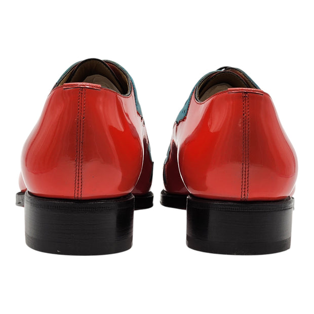 Christian Louboutin Chrisolido Oxford Shoes - Leather - Red - 42