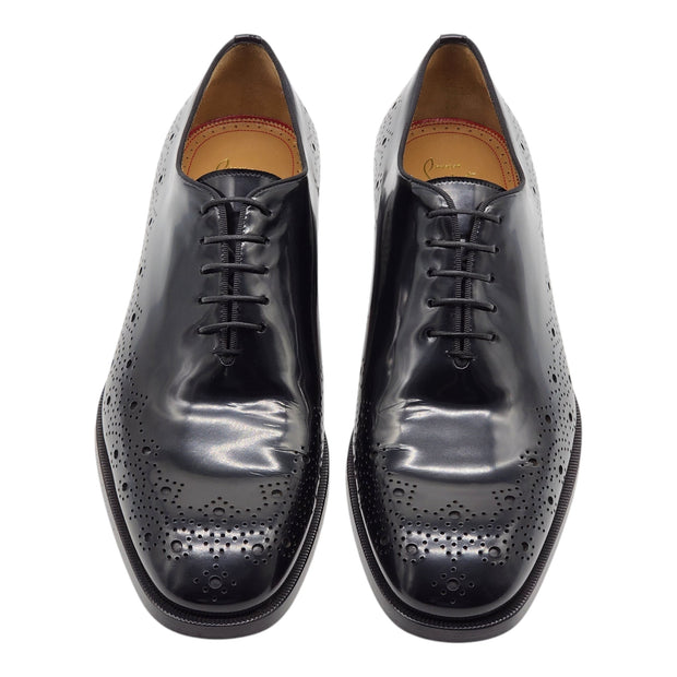 Christian Louboutin Corteobello Oxford Shoes - Leather - Black - 42