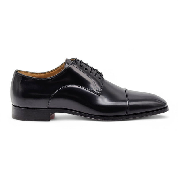 Christian Louboutin Cortomale Derby Shoes - Leather - Black - 40.5