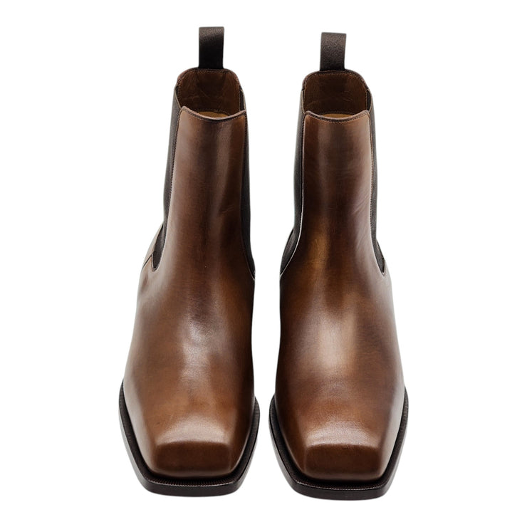 Christian Louboutin Amiralo Chelsea Boots - Leather - Brown - 41