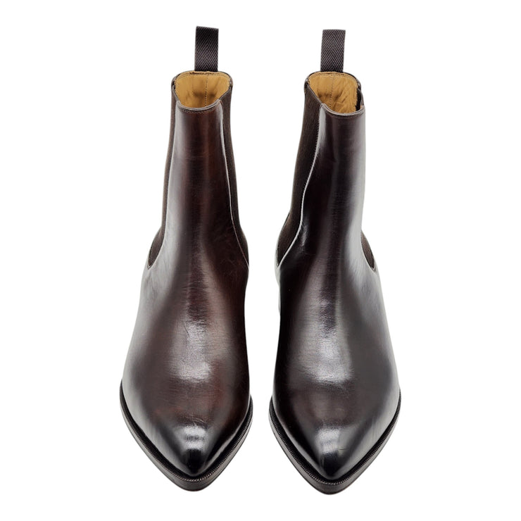 Christian Louboutin Chelsea Boots - Leather - Brown - 40