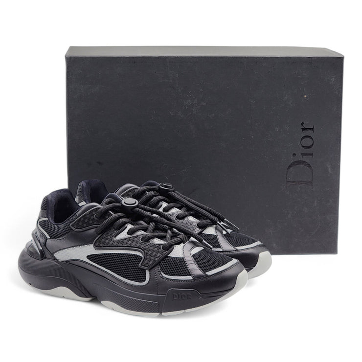 Dior B24 Women's Sneakers - Mesh and Leather - Black 38