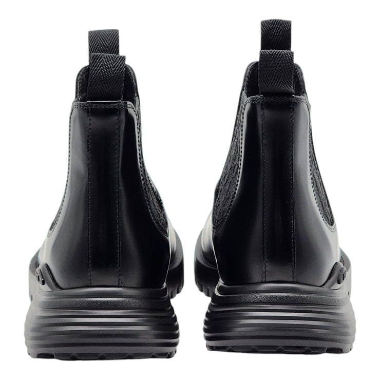 Dior Combat Chelsea Boots - Polished Calfskin - Black - 40