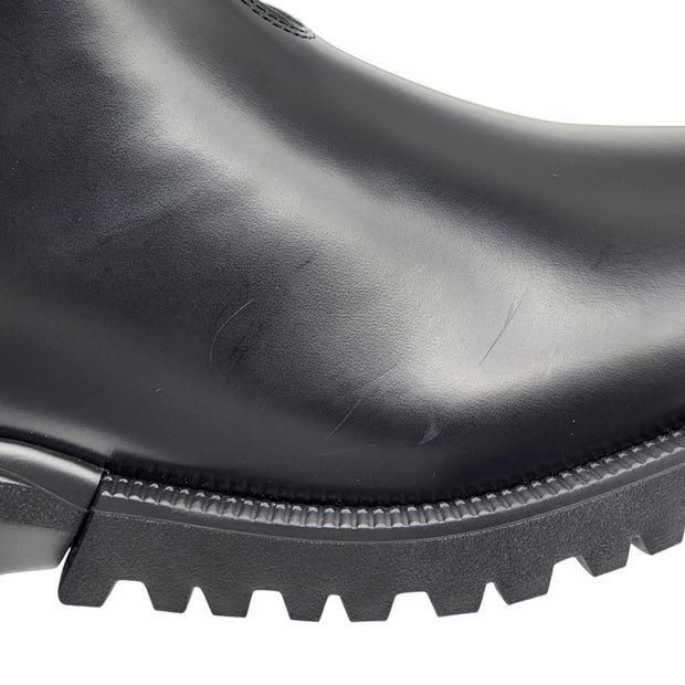 Dior Combat Chelsea Boots - Polished Calfskin - Black - 40