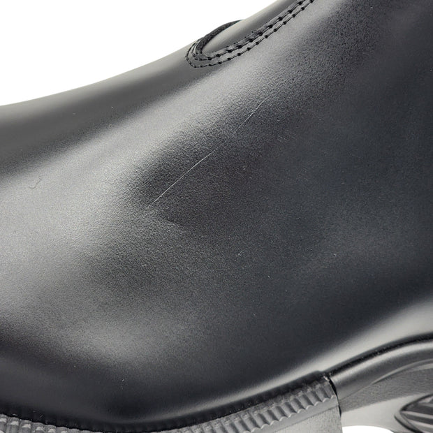 Dior Combat Chelsea Boots - Polished Calfskin - Black - 40