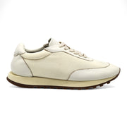 The Row Owen Runner Sneakers - Mesh and Leather - Beige 39.5