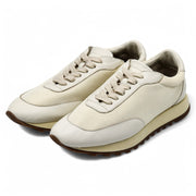 The Row Owen Runner Sneakers - Mesh and Leather - Beige 37