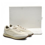 The Row Owen Runner Sneakers - Mesh and Leather - Beige 39.5