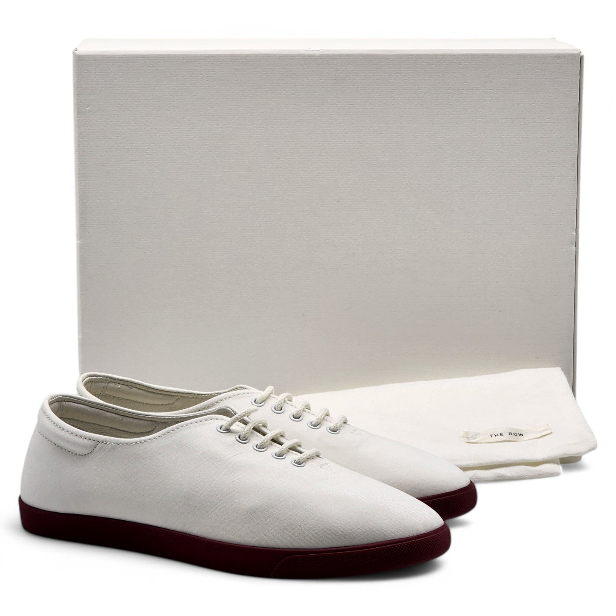 The Row Sam Sneakers - Canvas - White 35 – MAC AND LOU