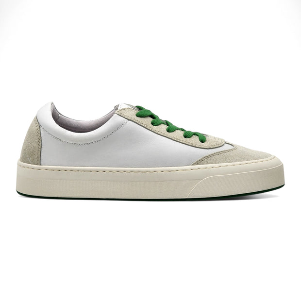 The Row Marley Suede-Paneled Sneakers - Leather – White – 38