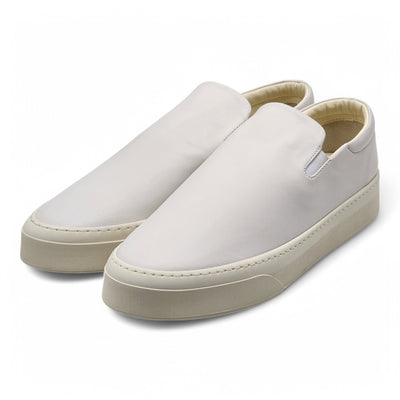 The Row Dean Slip-On Sneakers - Leather - White 43