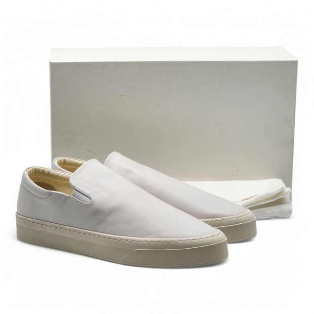 The Row Dean Slip-On Sneakers - Leather - White 43