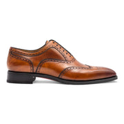 Christian Louboutin Wingtip Brogue Shoes - Leather - Brown 46
