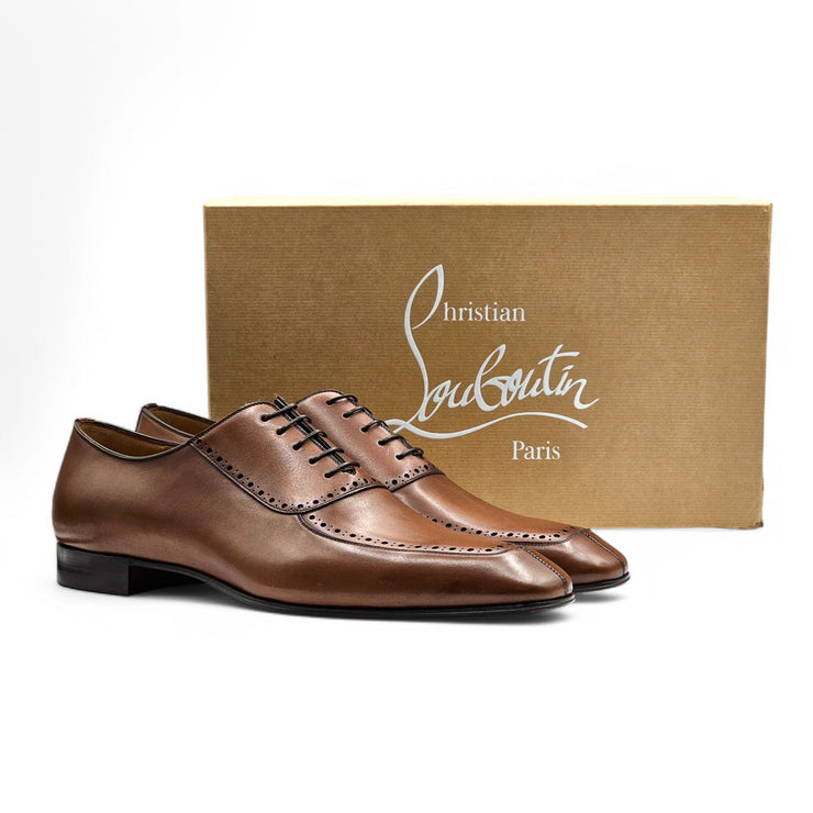 Christian Louboutin Lafitoch Oxford Shoes - Leather - Brown - 46