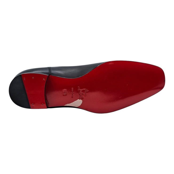 Christian Louboutin Roadie Flat Boots - Leather - Black - EU 42.5 / US 9.5