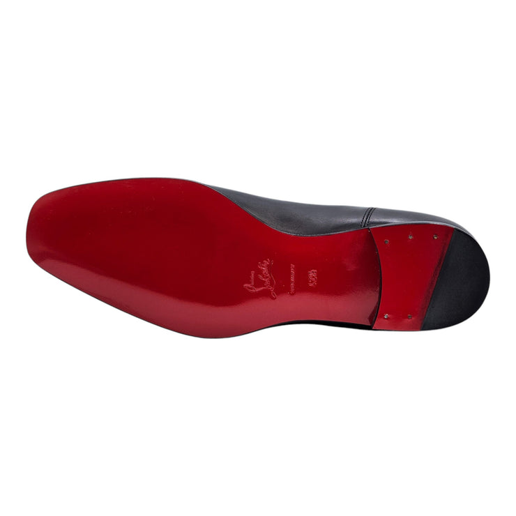 Christian Louboutin Roadie Flat Boots - Leather - Black - EU 42.5 / US 9.5