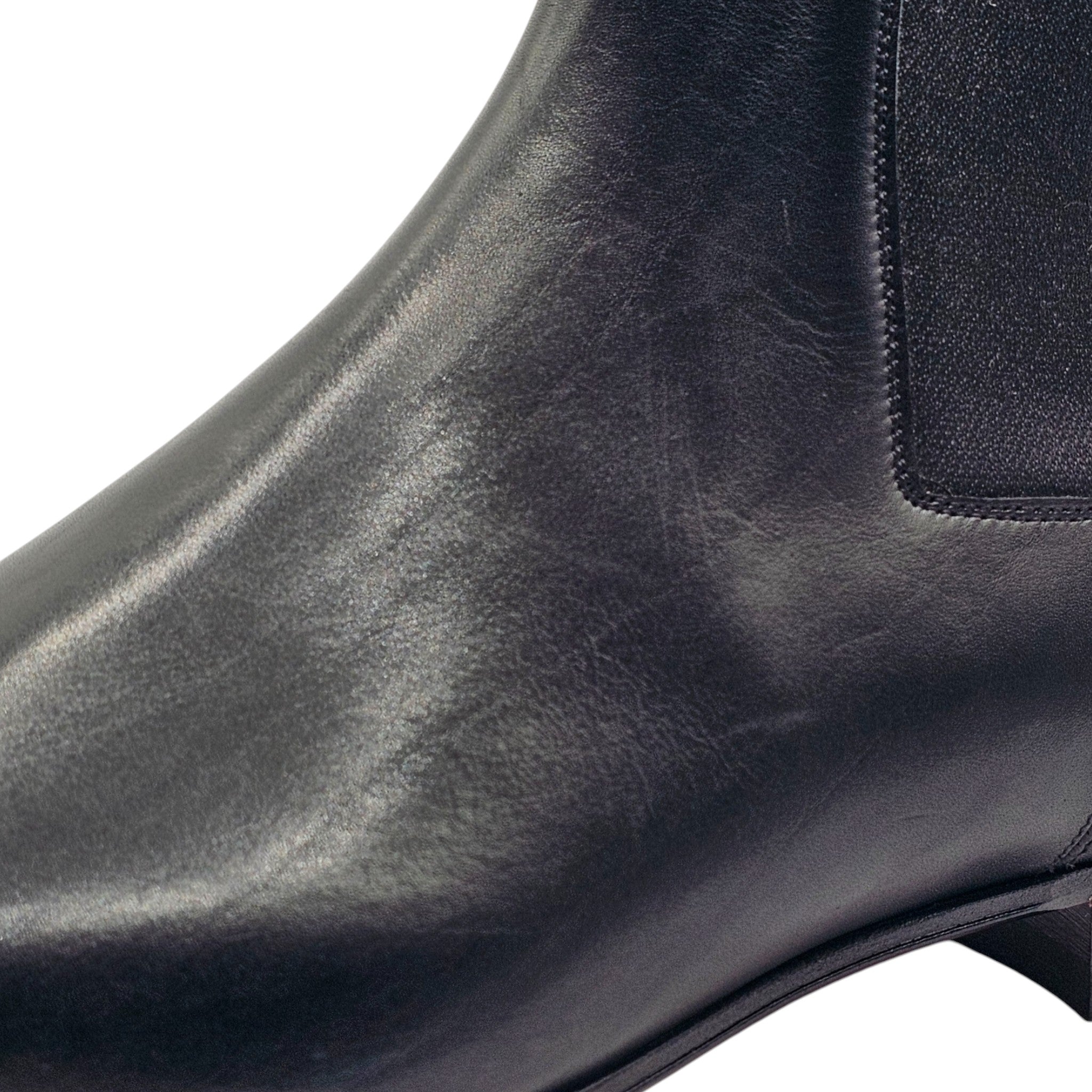 Christian Louboutin Roadie Flat Boots - Leather - Black - EU 40