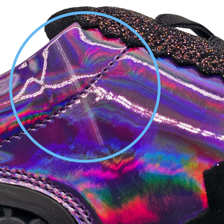 Christian Louboutin Loubishark Glitter Iridescent Sneakers - EU 43 / US 10