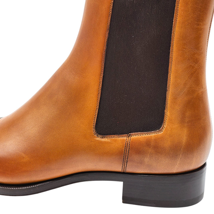 Christian Louboutin Antonio Chelsea Boots - Leather - Brown - EU 44 / US 11