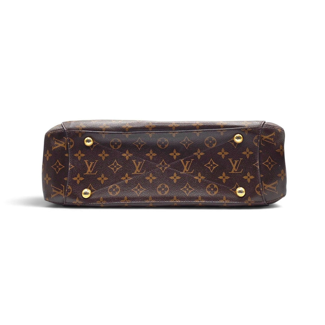 Louis Vuitton Monogram Montaigne GM Shoulder Tote Bag Brown M41067