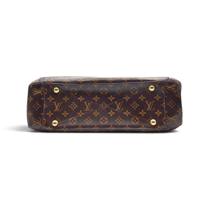 Louis Vuitton Monogram Montaigne GM Shoulder Tote Bag Brown M41067
