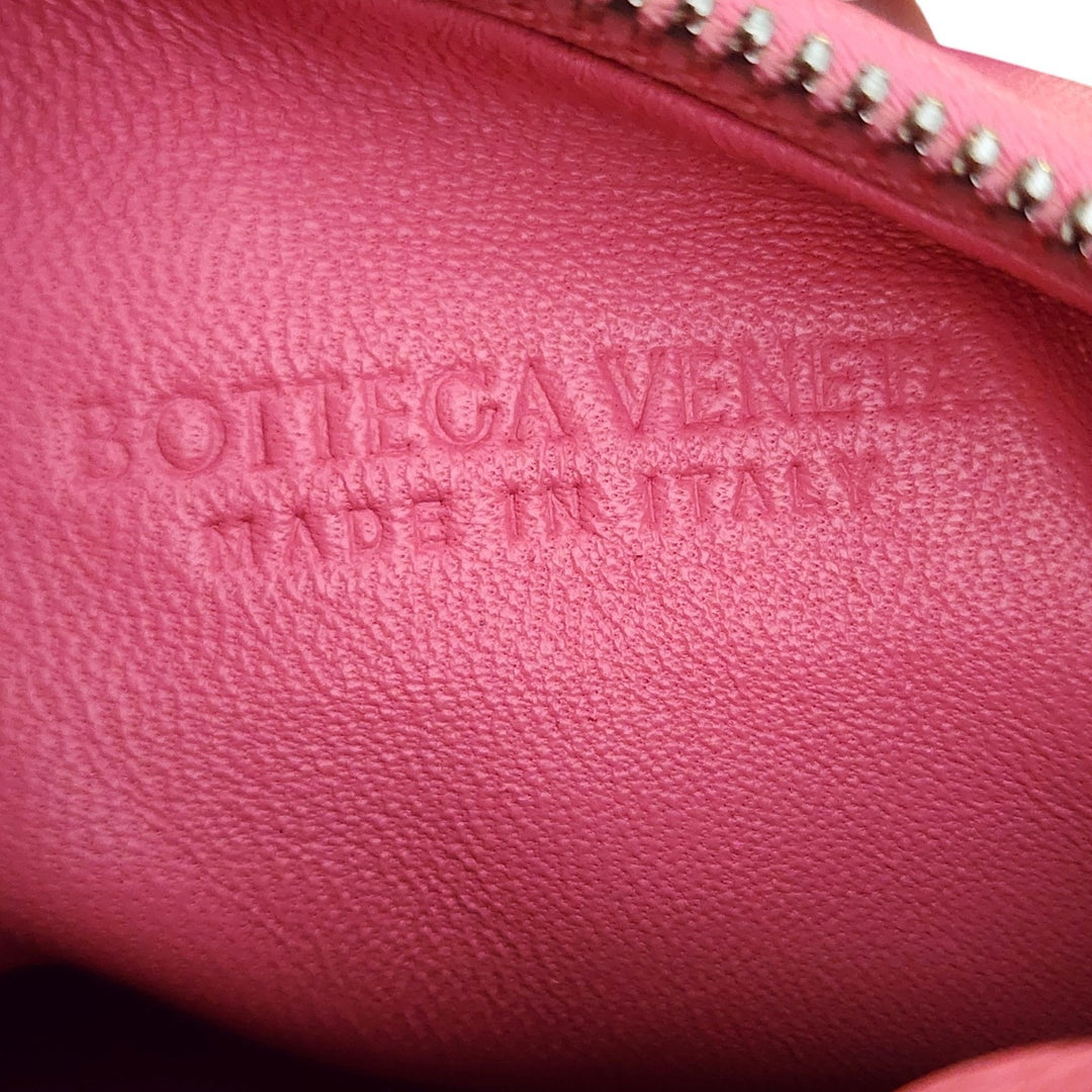 Bottega Veneta Jodie Intrecciato Leather Shoulder Hobo Bag in Pink