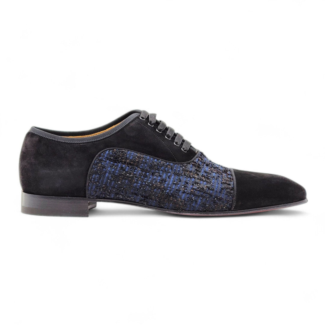 Christian Louboutin Greggo Oxford Shoes - Blue EU 42 US 9 Limited Ed. New