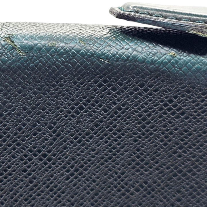 Louis Vuitton Taiga Leather Serviette Kourad Briefcase Epicea Green T16786