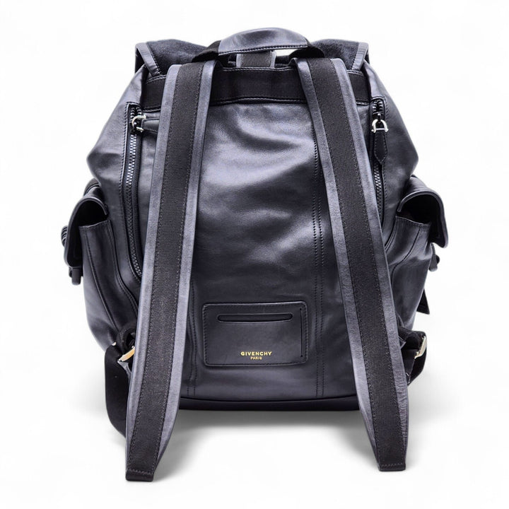Givenchy Obsedia Calfskin Large Leather Backpack in Black