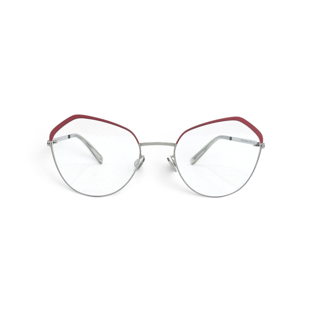 MYKITA BAMBI Eyeglasses Red Silver 50-20-140 Col C387 Handmade - NWB $850