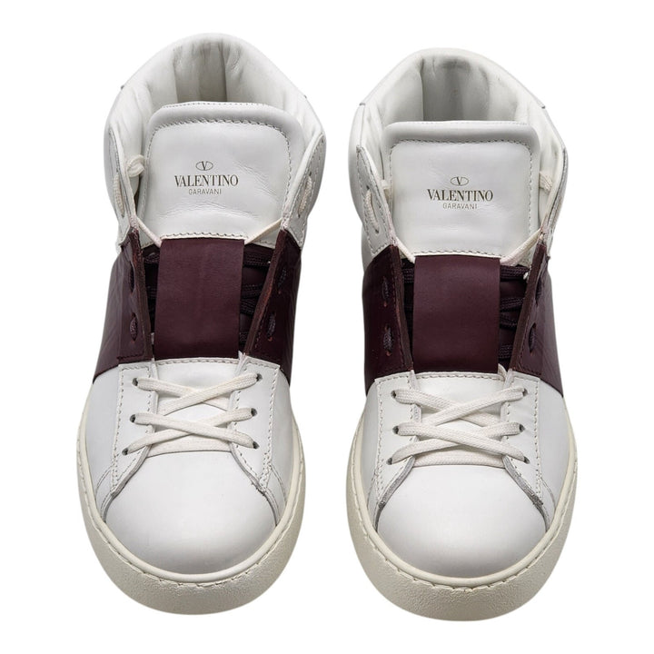 Valentino Garavani Open High Top Sneakers White EU 40 US 9.5W 7M - NWB $770