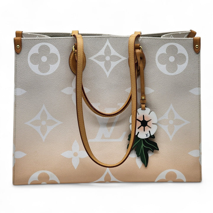 Louis Vuitton OnTheGo Tote By The Pool Monogram Giant GM Multicolor Peach Brume