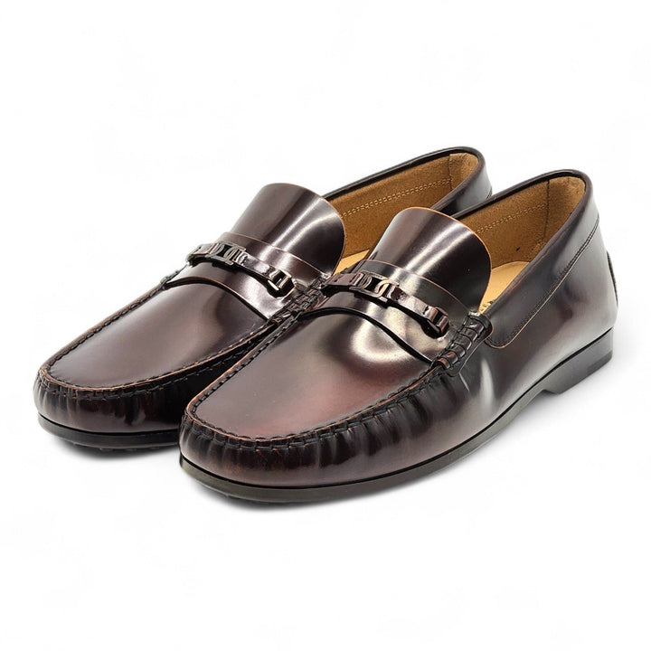 Tod’s City Gommino Leather Loafers Brown UK 7 US 8.5 EU 41.5