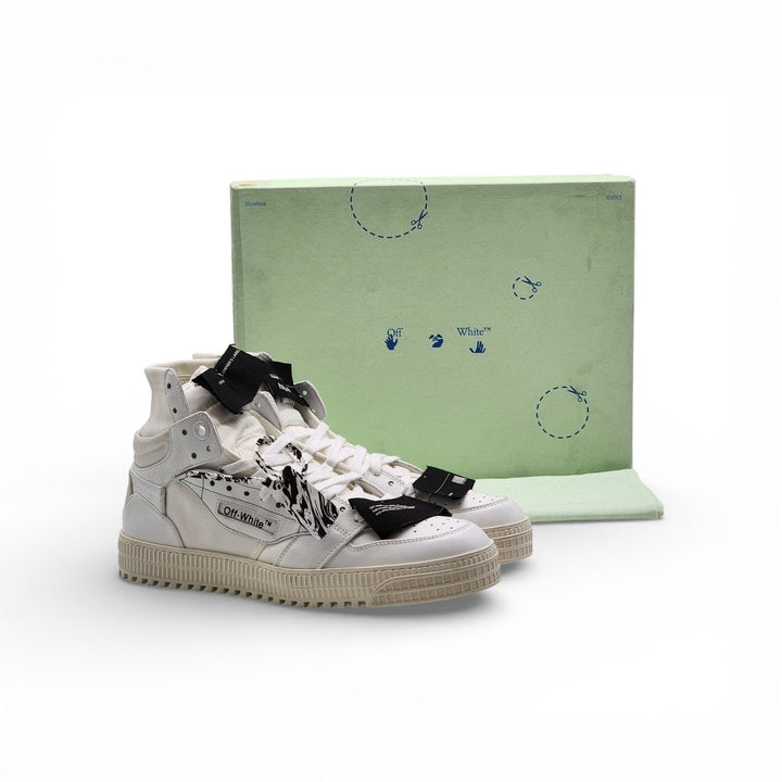 Off-White Off-Court 3.0 Men’s High-Top Sneakers White EU 44 US 11 - NWB